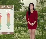 대구·경북 천둥, 번개 동반 비…강풍 유의