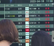 강풍에 제주 항공편 무더기 결항…시설 피해 잇따라