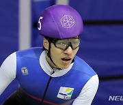 황대헌 국대 복귀 빨간불…선발전 500·1500m결승 하위권(종합)