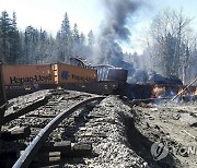 Train Derailment Maine