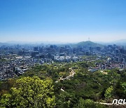 맑게 갠 서울 하늘