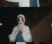 태연, 밤 늦게 놀이터에 나타난 ‘귀요미 인형’ [M+★SNS]