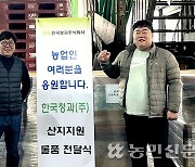 한국청과, 산지 출하물품 지원