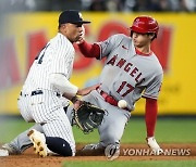 Angels Yankees Baseball