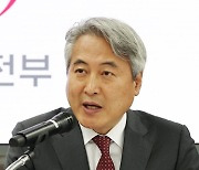 지방공공기관 민간협력 강화방안 설명하는 김광휘 지역경제지원관