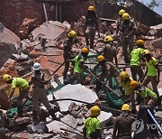 INDIA CHENNAI BUILDING COLLAPSE