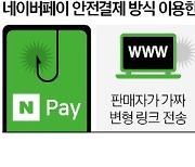 '네이버 페이'로 알고 결제했더니, 가짜 사이트