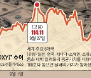 힘 빠진 킹달러, 더 빠진 원화 ‘이상기류’