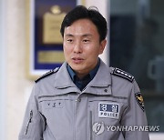 인사말하는 임성순 마포경찰서장