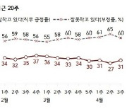 한국갤럽 “尹 지지율 30%선 회복…민주당은 ‘돈봉투’ 의혹에 4%p↓”