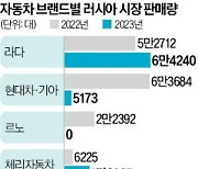 현대차 '러 점유율' 싹 쓸어간 중국차