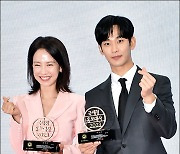 김수현-송지효, '국세청 홍보대사 됐어요' [MD포토]