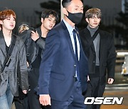 엔하이픈,'무거운 표정으로 출국' [사진]