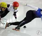 황대헌, 1년 만에 대표팀 복귀…쇼트트랙 선발전 종합 1위