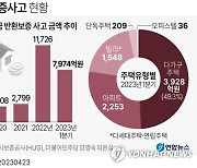 [고침] 그래픽(전세보증사고 현황)