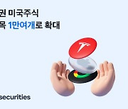 토스증권, 거래가능 美 주식 1만개로 확대