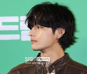 [포토S] 방탄소년단 뷔, '옆라인이 예술'