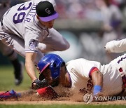 Rockies Phillies Baseball