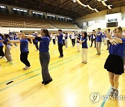 아주대 외국인 유학생들의 K팝 플래시몹