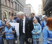 LATVIA PROTEST