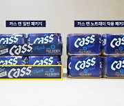 오비맥주 편의점 카스 받침대 제거… 종이 사용량 연간 687톤 감축 효과