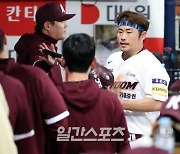 [포토]이지영, 발로 선취점 만들었어