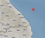 강원 동해시 북동쪽 바다서 규모 3.5 지진 발생