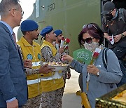 수단 철수 교민들, 사우디 제다공항 도착…아랍매체 등 생중계