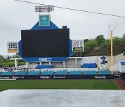 이승엽 두산 감독의 첫 대구 방문경기, 우천 취소