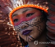 Brazil Indigenous Protest