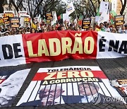 PORTUGAL LULA DA SILVA PROTEST