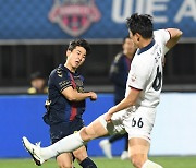 [포토]대구FC 상대 선제골 넣는 수원FC 이광혁