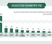 국내기업, 작년 이익 감소에도 R&D 투자 14%↑…삼성전자 年25조 '1위'