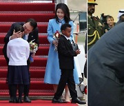 尹 '화동 뽀뽀' 논란에 여야 공방… "성적 학대" vs "저질 비난"