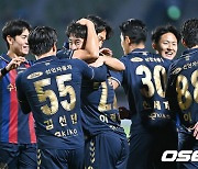 선제골 수원FC 이광혁,'짜릿한 기쁨' [사진]