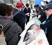 서울국제수산식품전시회 '질 좋은 참치가 여기에'