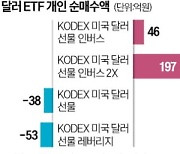 달러 인버스 ETF 베팅하는 개미들