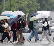 [주말날씨] 토요일 밤까지 전국 비…서해안 밤에 대기질 '나쁨'(종합)