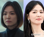 '백상' 송혜교, 단발 냉미녀 '문동은'의 여신 머리