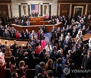 미 상·하원 합동회의 입장하는 윤석열 대통령