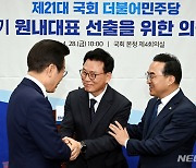 민주 박광온 원내대표, '통합형' 원내지도부 구성 주목