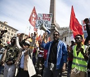 ITALY MIGRATION PROTEST