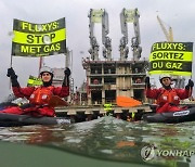 BELGIUM GREENPEACE PROTEST