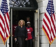 Jill Biden Military Kids Workout