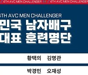 대한배구협회, 'AVC 챌린저컵 출전' 16명 국가대표 훈련 명단 발표