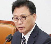 박광온 원내대표, 첫 최고위원회의 참석