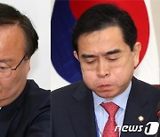 홍준표 "김재원·태영호 중징계를"…이준석 "난 사자성어 써서 1년, 더 세게"