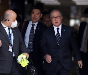 아키바 다케오 일본 국가안전보장국장 입국