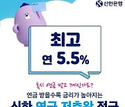 연금 수령하면 최고 이자 '5.5%'...신한은행 '연금 저축왕 적금' 출시