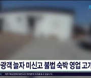 관광객 늘자 미신고 불법 숙박 영업  고개